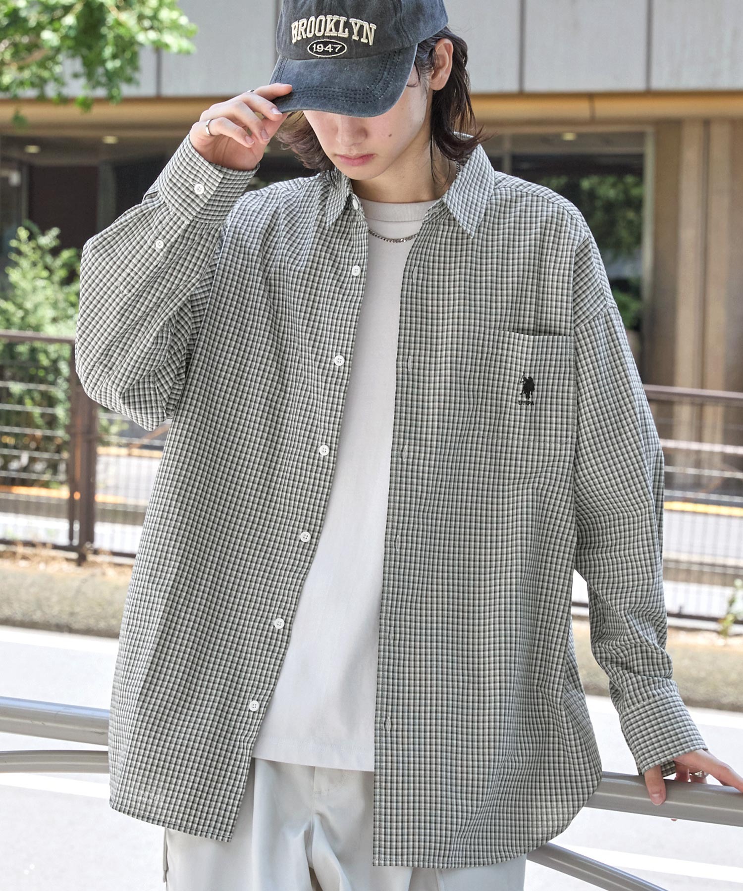 U.S. POLO ASSN. /ユーエスポロアッスン 別注 ワンポイント刺繍