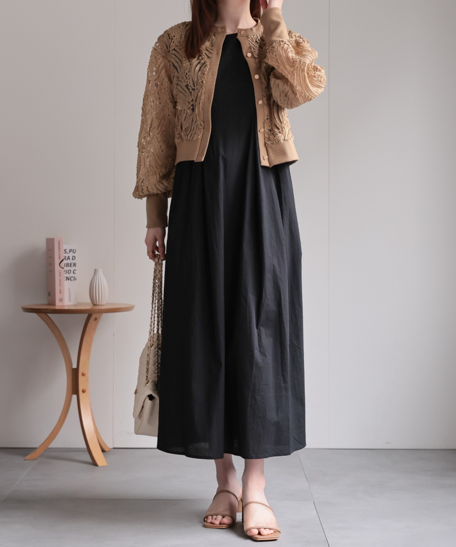 model：162㎝ 着用サイズ：F