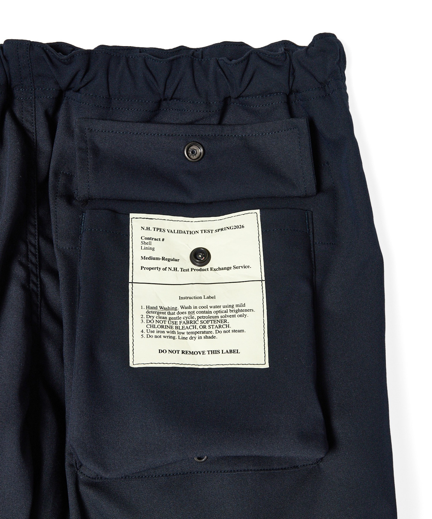 FLAP-POCKET WIDE PANTS N.HOOLYWOOD TEST PRODUCT EXCHANGE SERVICE