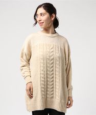 HYS ZEBRAカンバッチ付モールケーブル プルオーバー