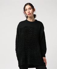 HYS ZEBRAカンバッチ付モールケーブル プルオーバー
