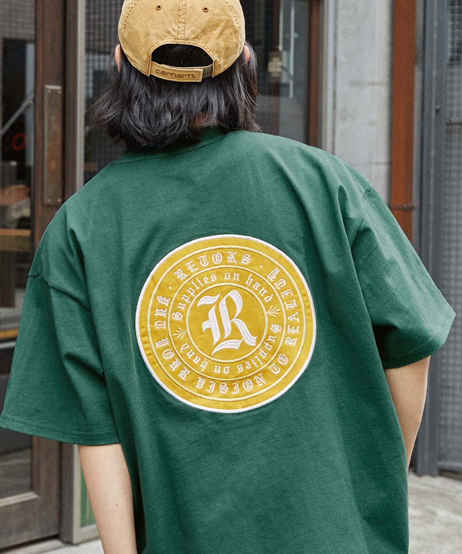 BORN & RISE MITCHELL & NESS ビニスタ 刺繍 2XL-