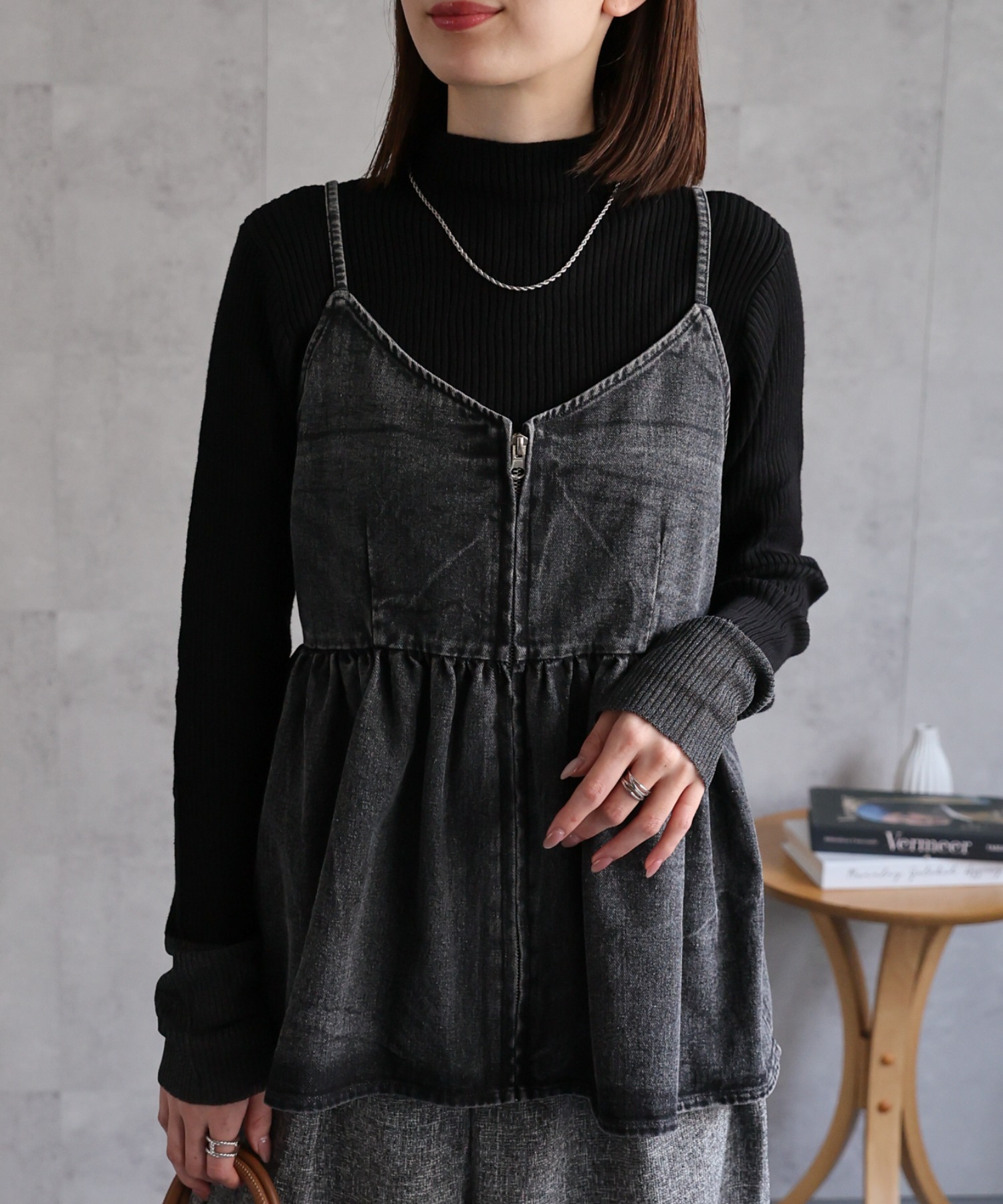 model：162cm 着用サイズ：M