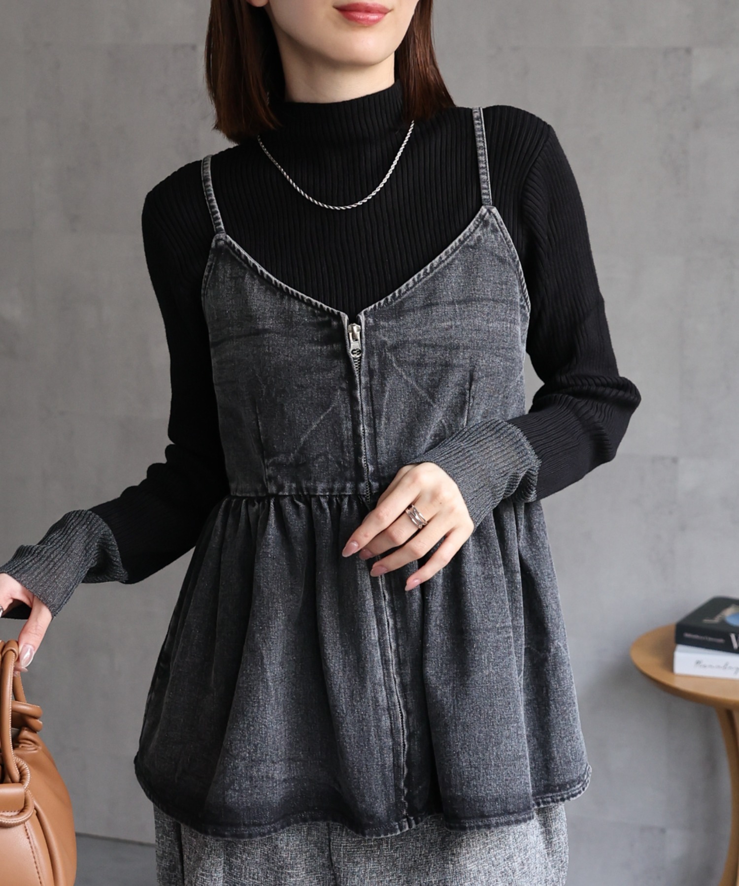 model：162cm 着用サイズ：M