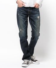 RW CLASH加工デニム ストレートパンツ