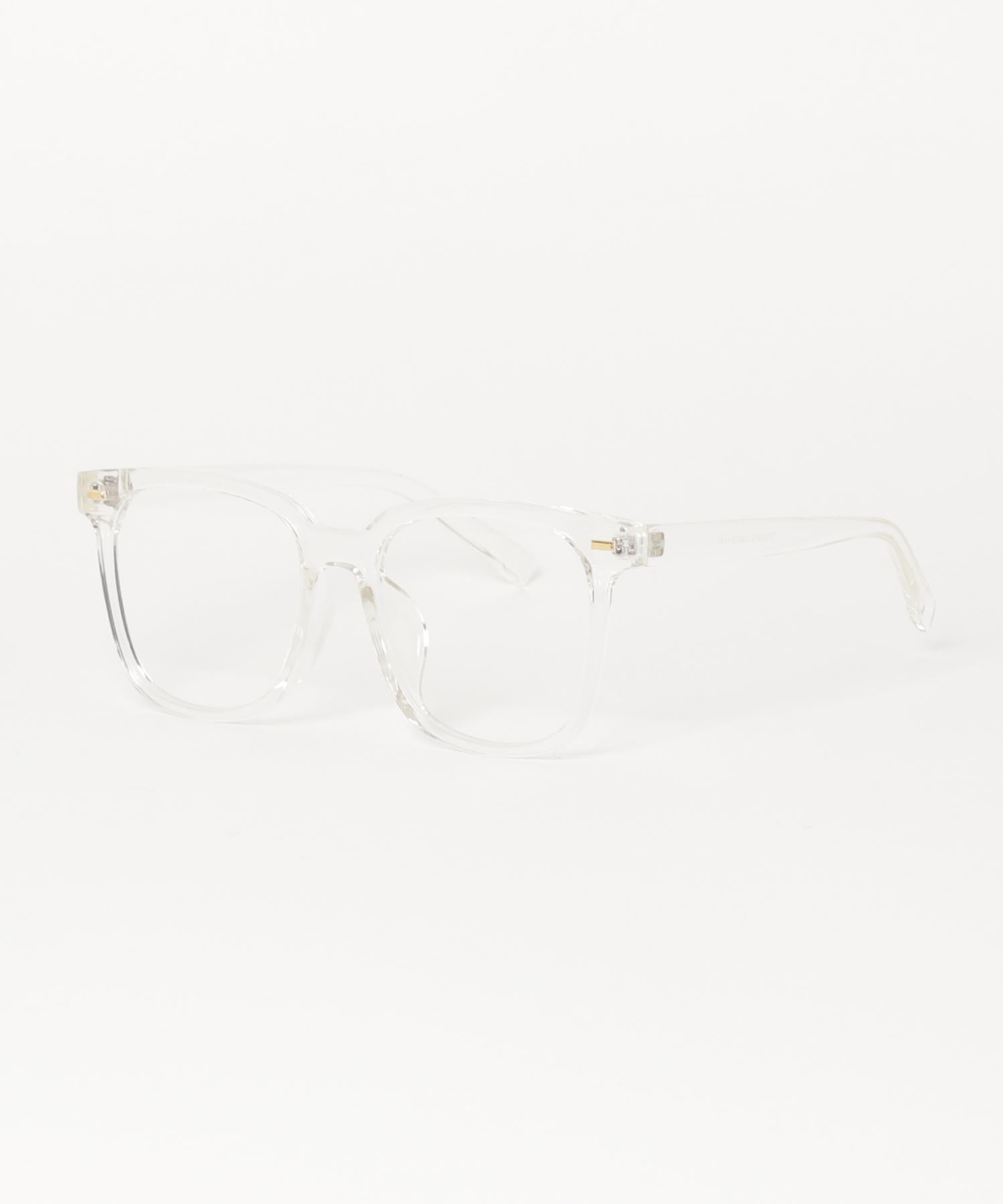 A'GEM/9 × .kom『.kom SELECT/ドットケーオーエムセレクト』Big Flame Fashion Glass/ビックフレーム ファッション眼鏡 メガネ