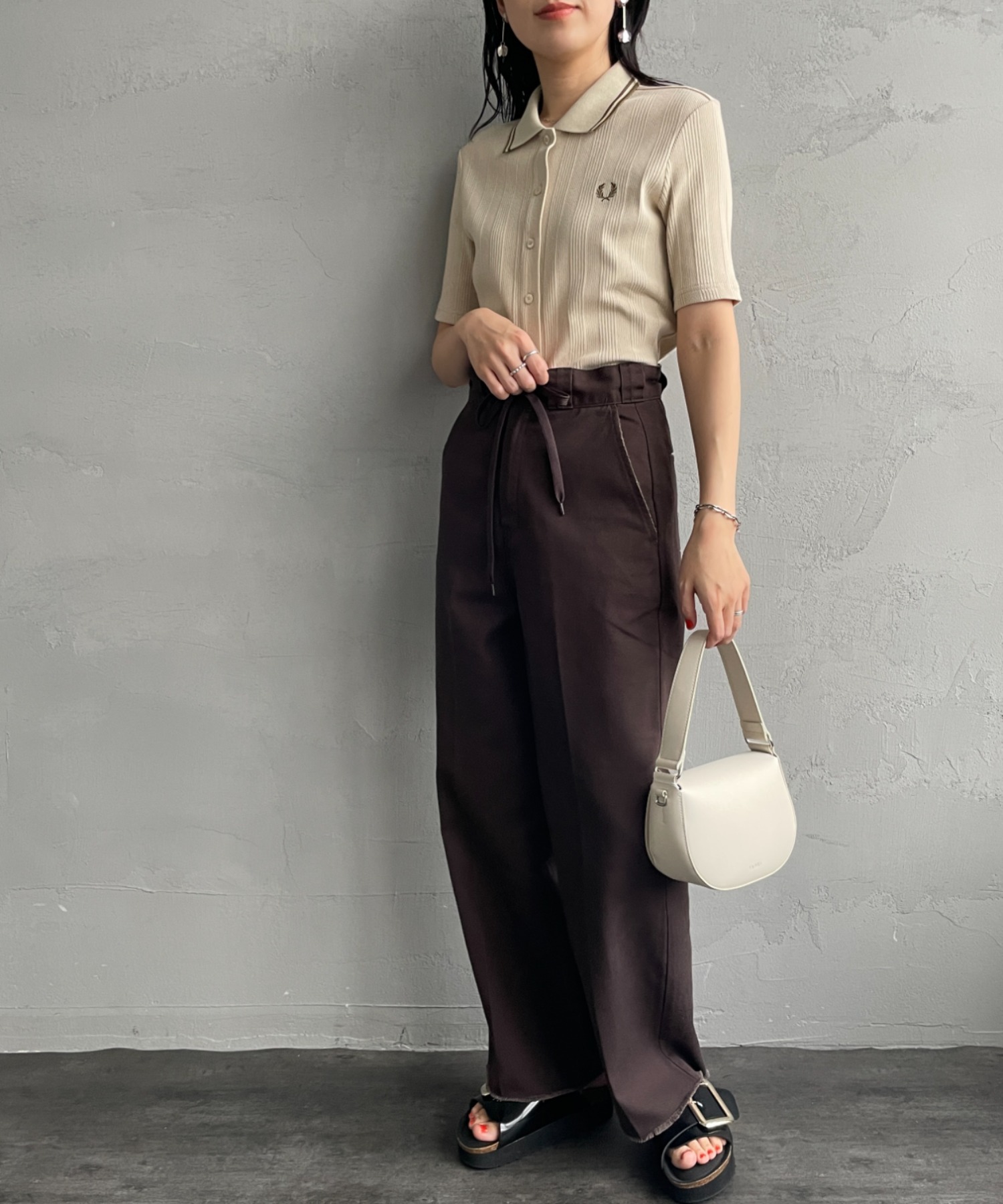 ポロシャツ [FRED PERRY/フレッドペリー] 別注 ツインティップライン 