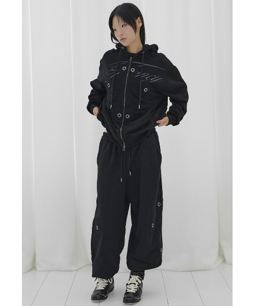 A'GEM/9 × .kom『FANCY CLUB/ファンシークラブ』BIG CROSS EYELET