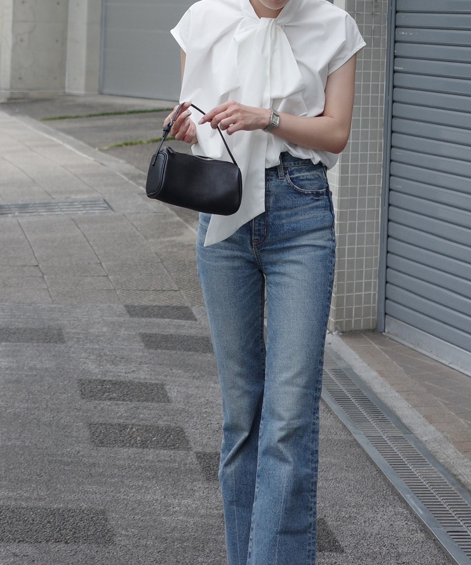 model：H155 着用サイズ：FREE