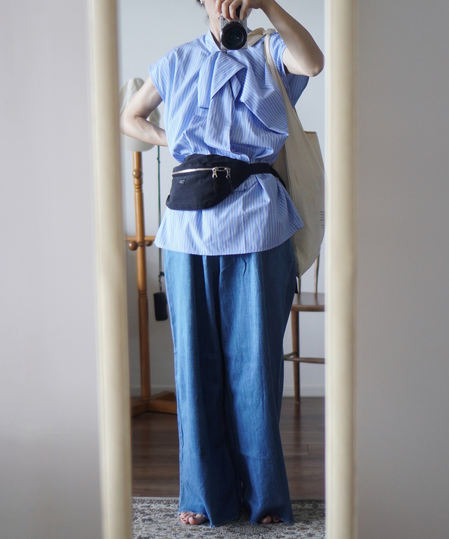 model：H156 着用サイズ：FREE
