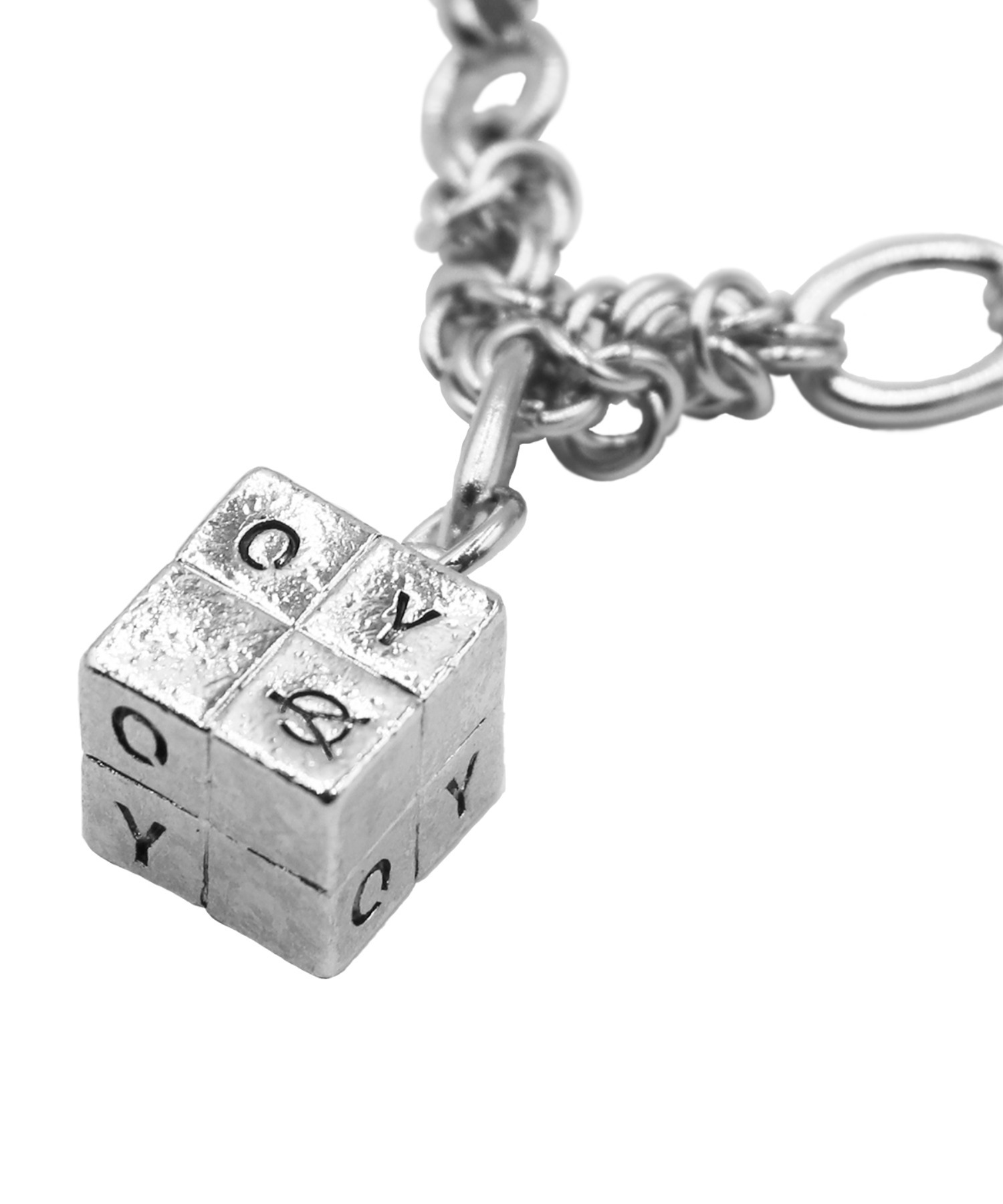 OY/オーワイ』CUBE LOGO NECKLACE/キューブロゴデザイン ネックレス OY 