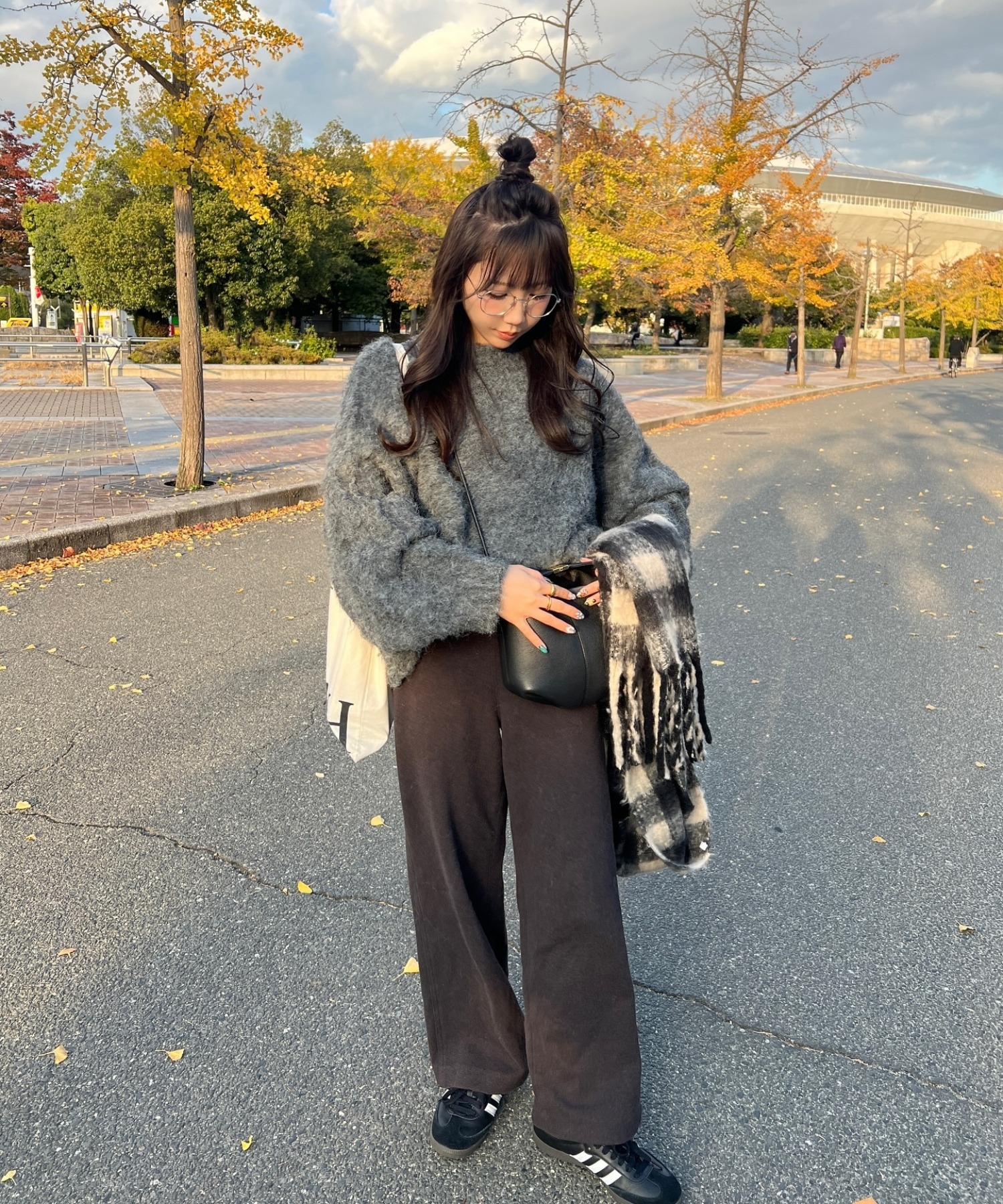 model：H153 着用サイズ：FREE