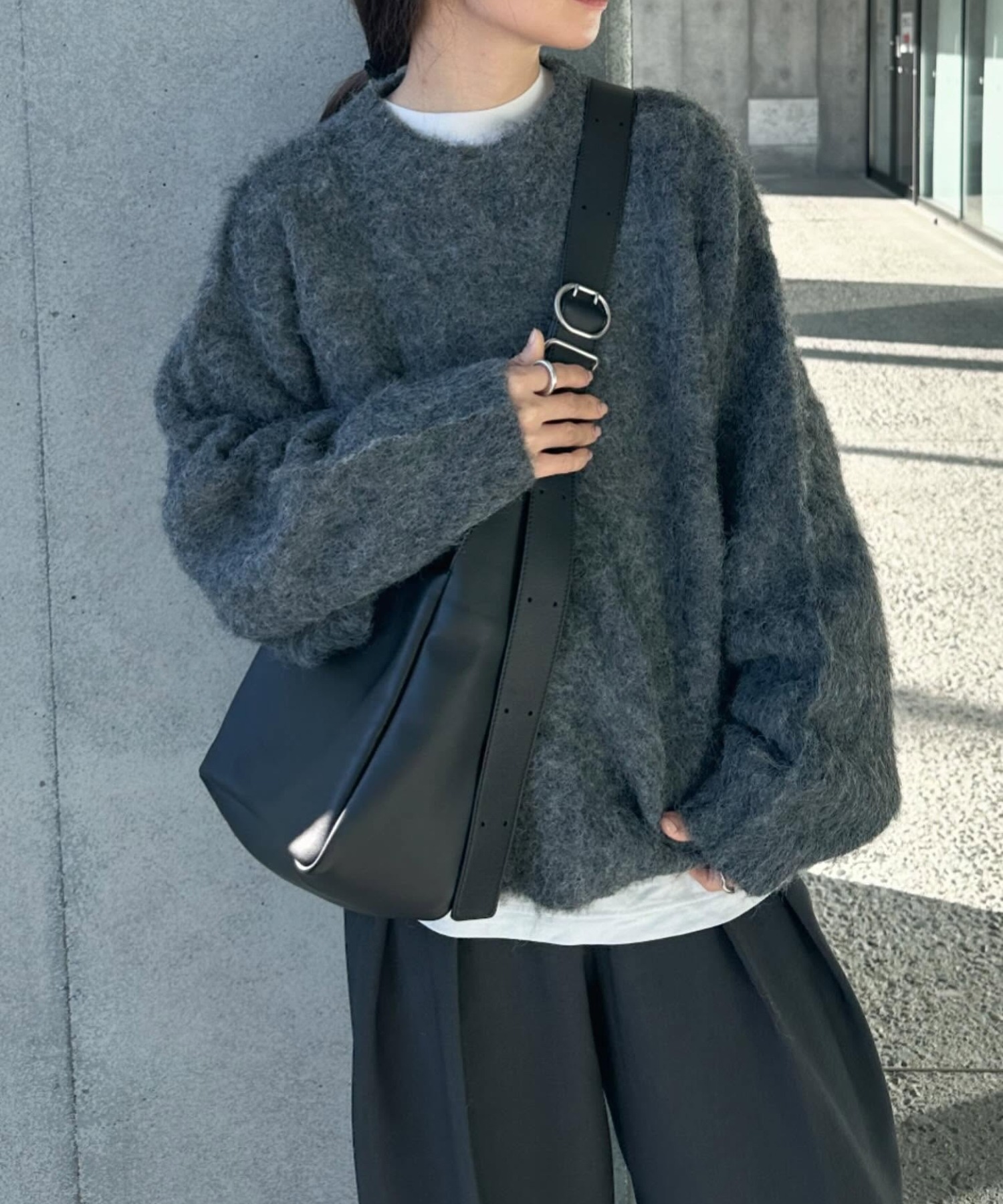 model：H159 着用サイズ：FREE