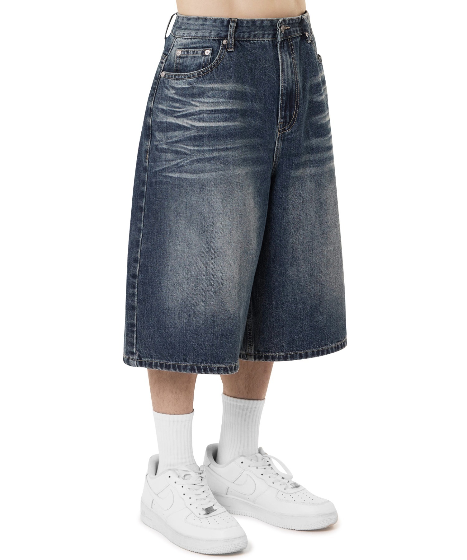 【BOHEMIAN SEOUL】 DENIM SHORTS デニム 参考上代66000円 未使用品 SUGARHILL 24SS CRUSHED MODERN DENIM
