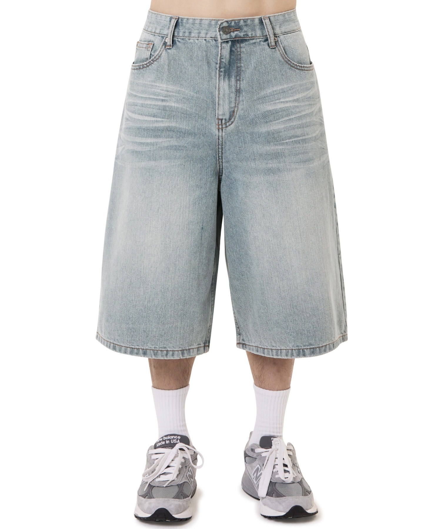 OY/オーワイ』 WIDE BERMUDA DENIM SHORTS/ワイドバミューダデニム