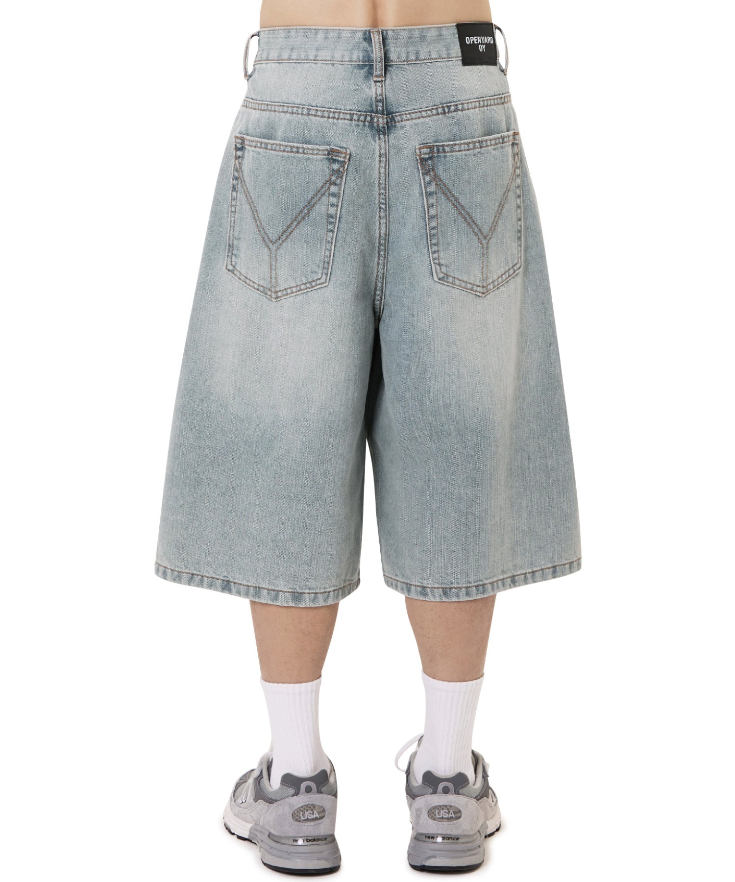 OY/オーワイ』 WIDE BERMUDA DENIM SHORTS/ワイドバミューダ