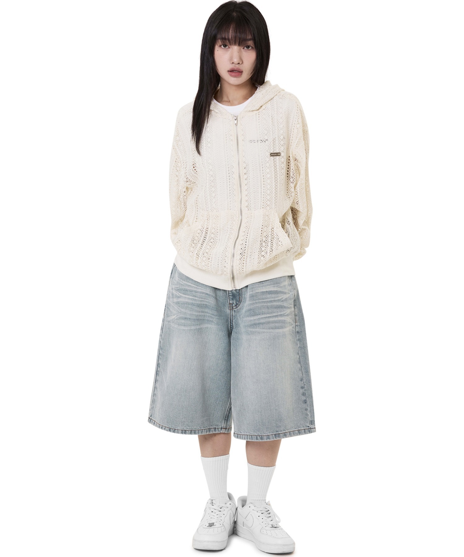 OY/オーワイ』 WIDE BERMUDA DENIM SHORTS/ワイドバミューダ