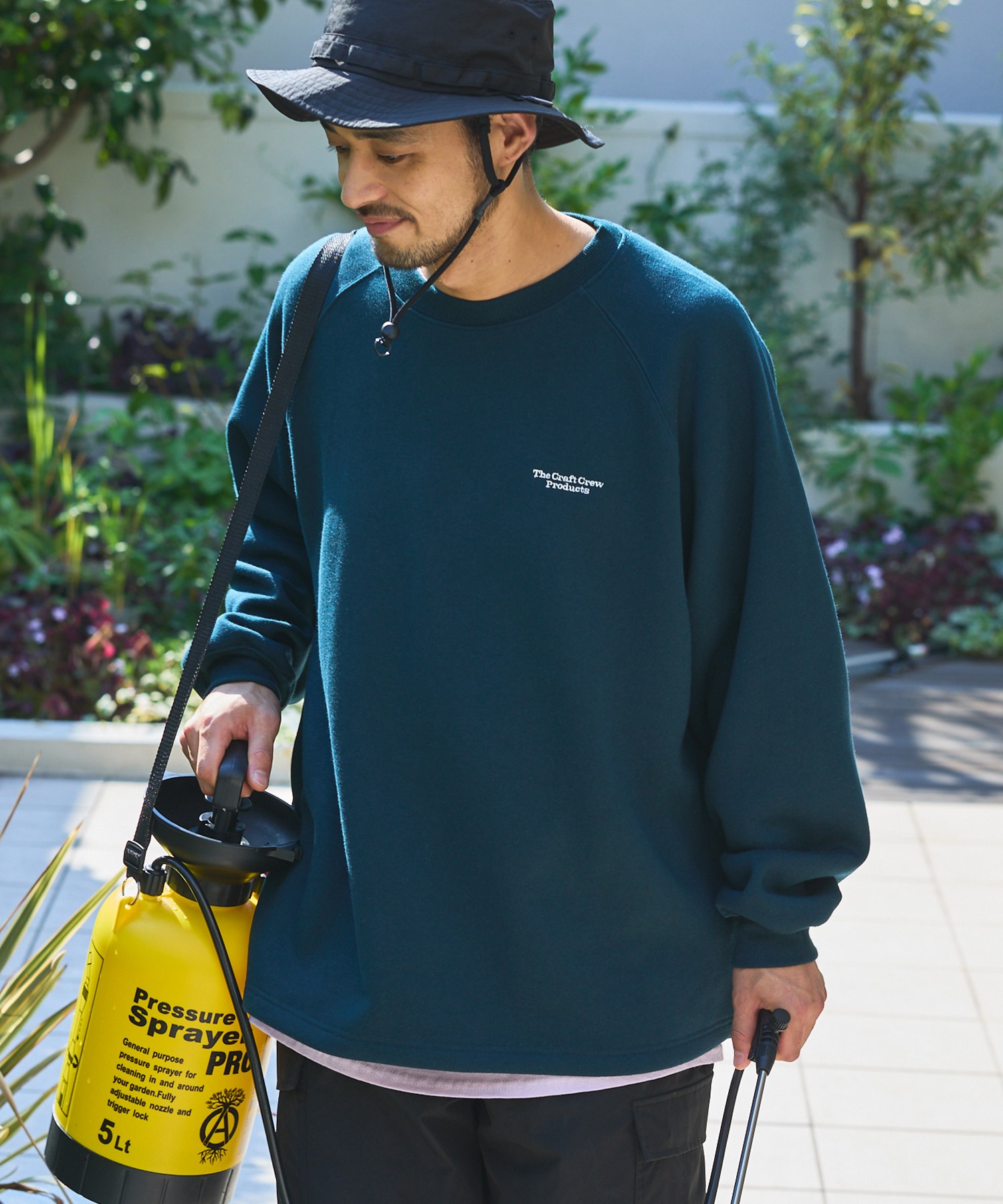 マシマロワークス ファンクショナルファブリック ロゴ刺繍 ビッグシルエット