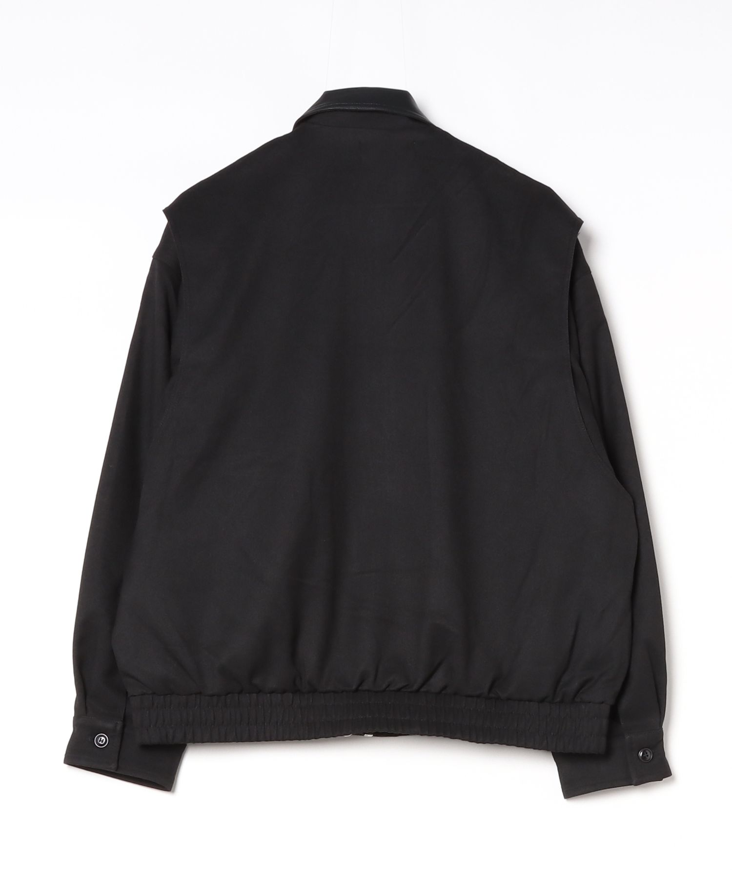 A'GEM/9 × .kom 『BENUSTA/べヌスタ』Leather Collar Blouson /レザー