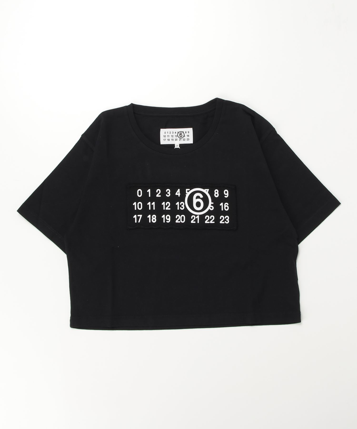 MM6 Maison Margiela(エムエムシックス)Kids & Junior ブランドロゴ半袖Tシャツカットソー