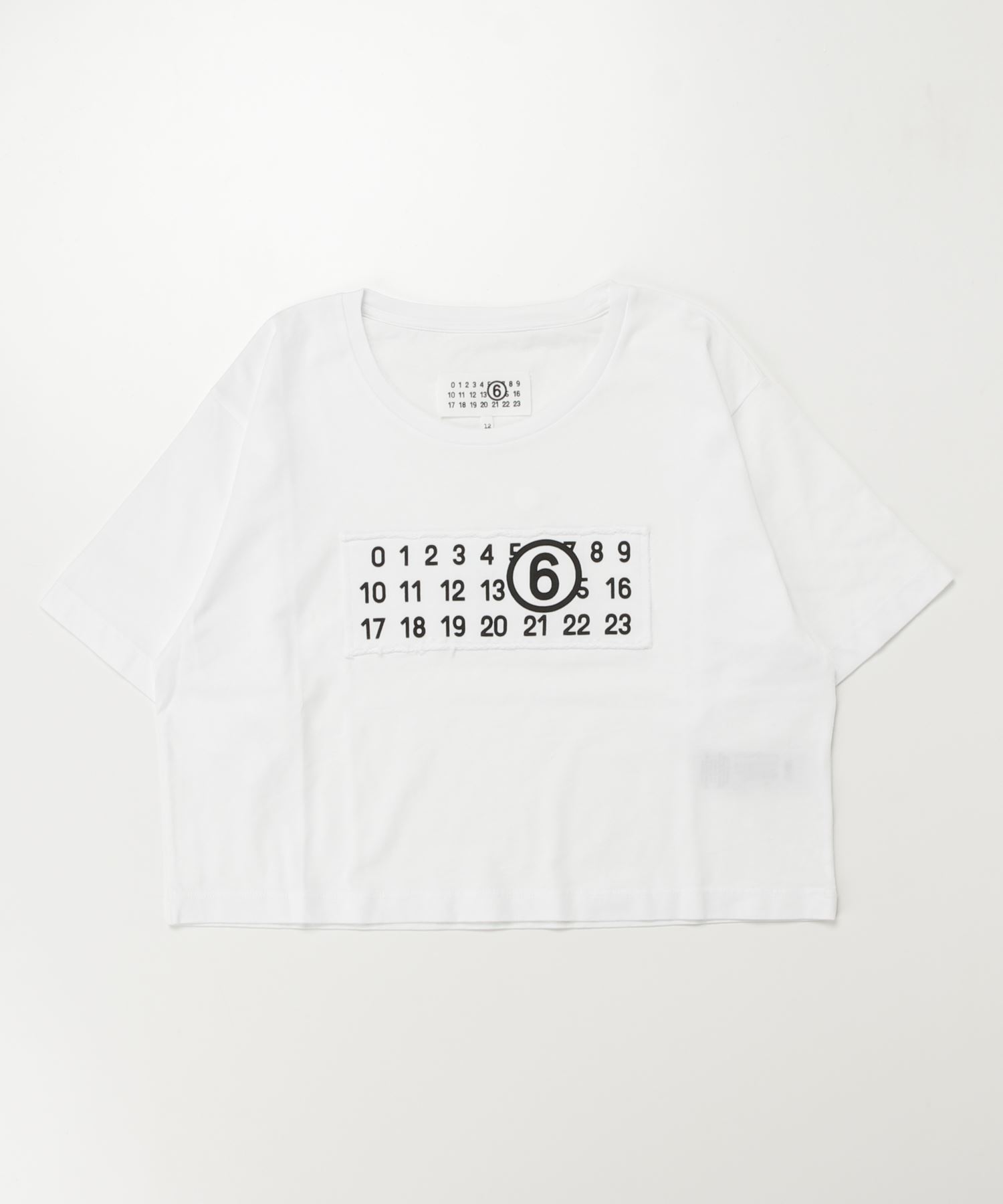 MM6 Maison Margiela(エムエムシックス)Kids & Junior ブランドロゴ半袖Tシャツカットソー