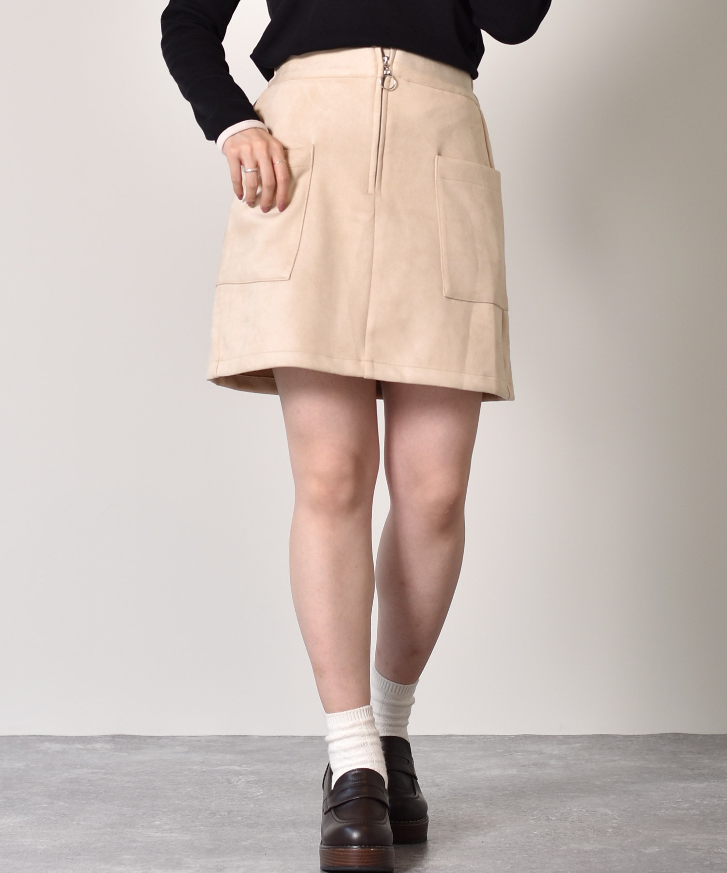 スウェードポンチタイトスカート Ems Excite Retro Girl Online Store レトロガールオンラインストア