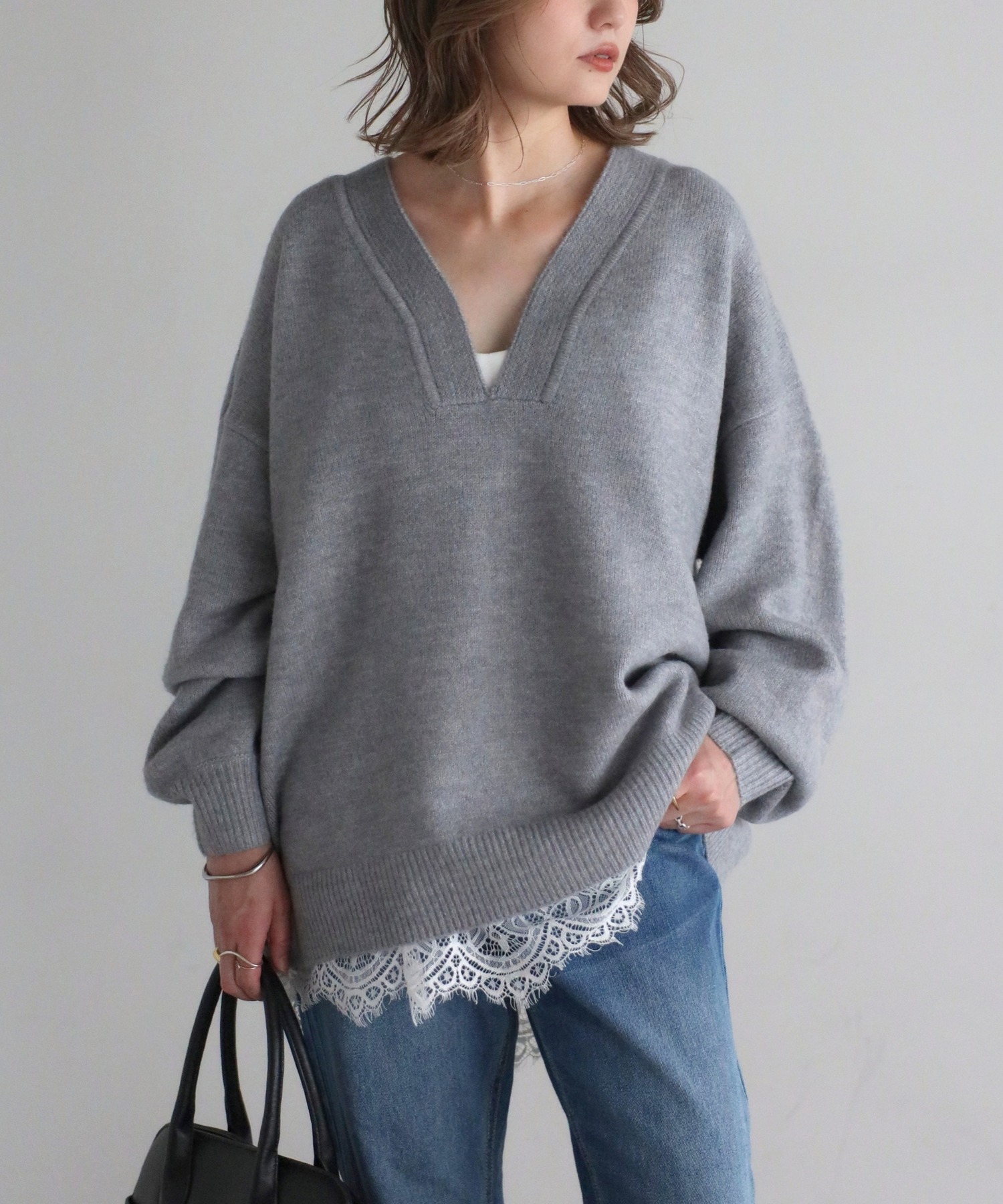 model:H158 着用サイズ:FREE
