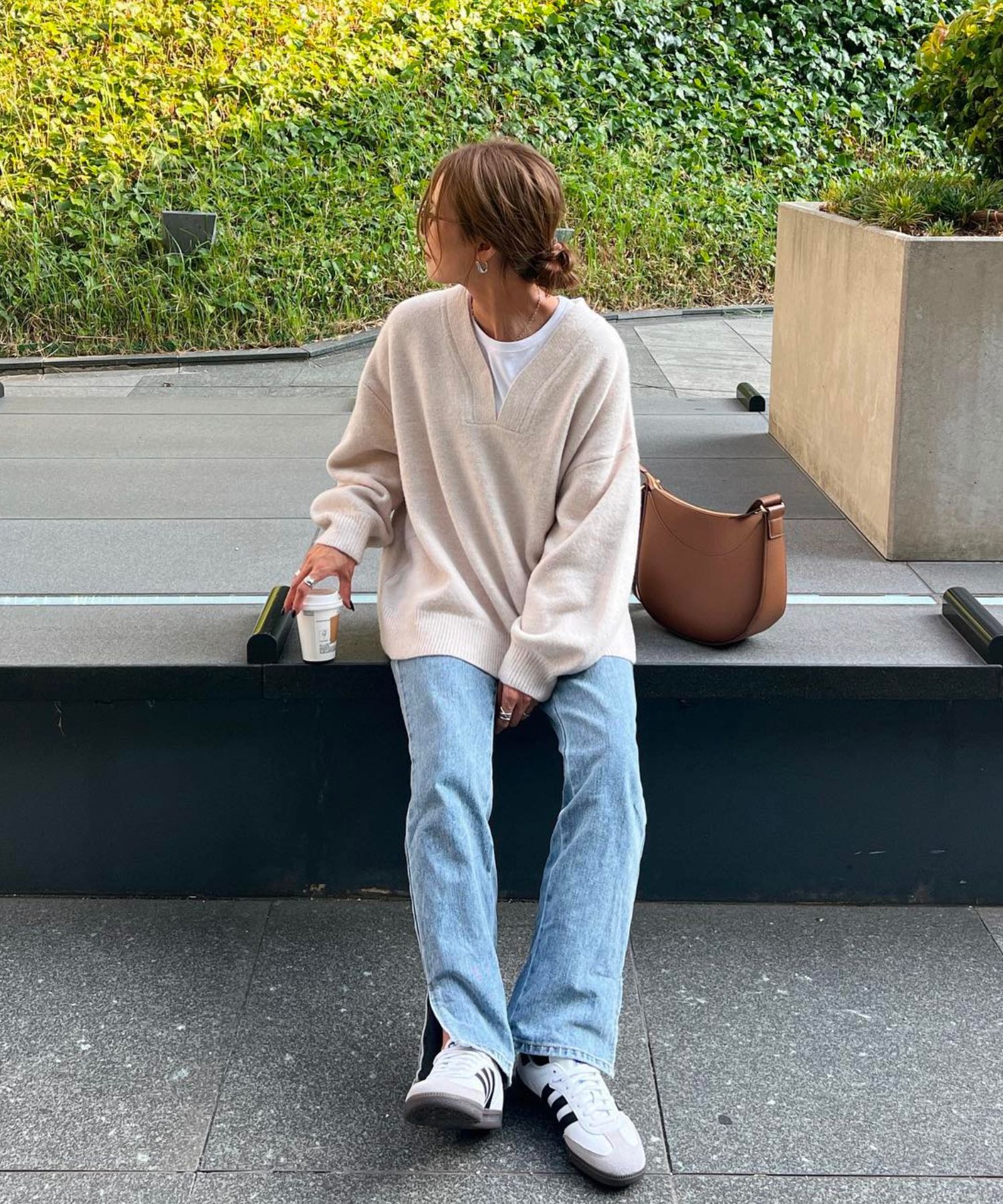 model：H161 着用サイズ：FREE