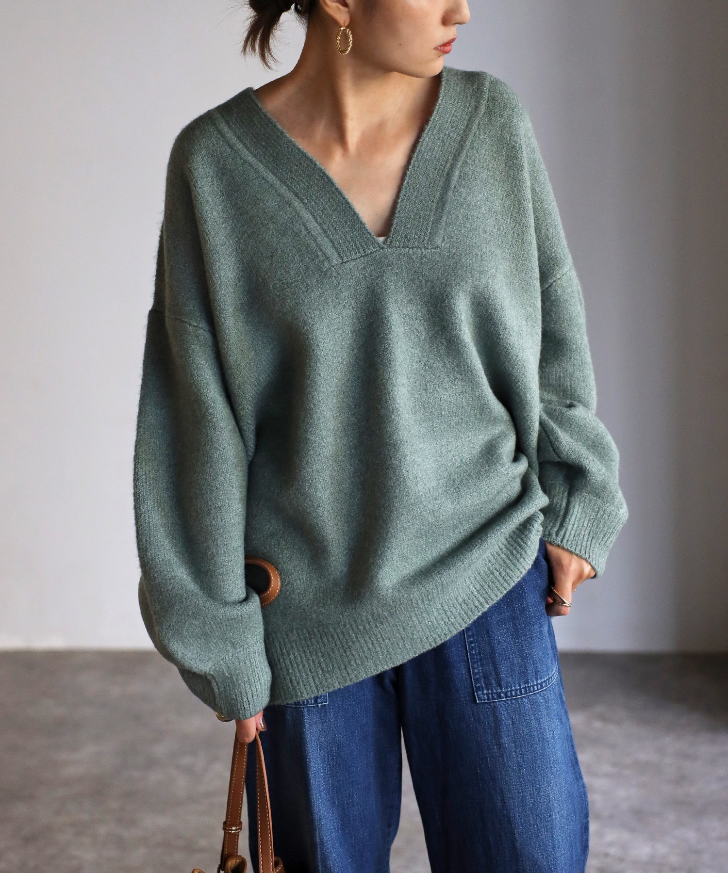 model：H158 着用サイズ：FREE