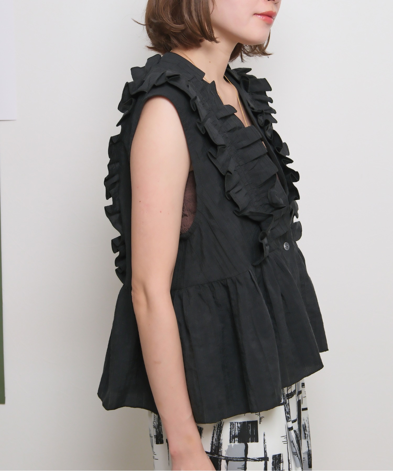 フリルベスト Palm Riche│Eimee Law & LHELBIE 公式オンライン