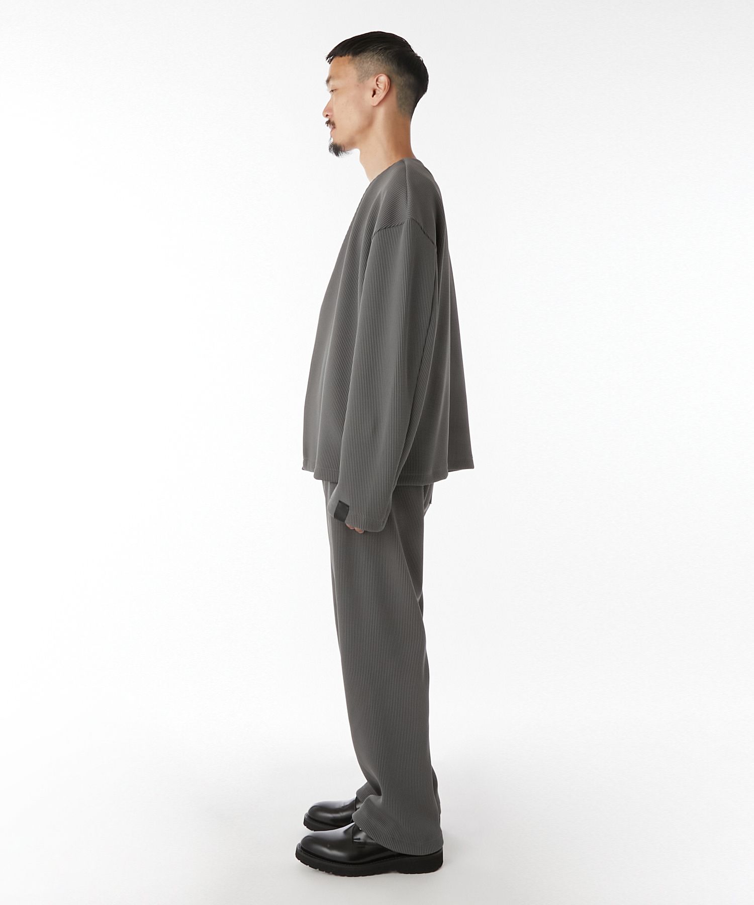 [NOTHING WRITTEN] Stand collar leather blouson ☆送料込☆ タカヒロミヤシタザソロイスト TAKAHIROMIYASHITATheSoloist