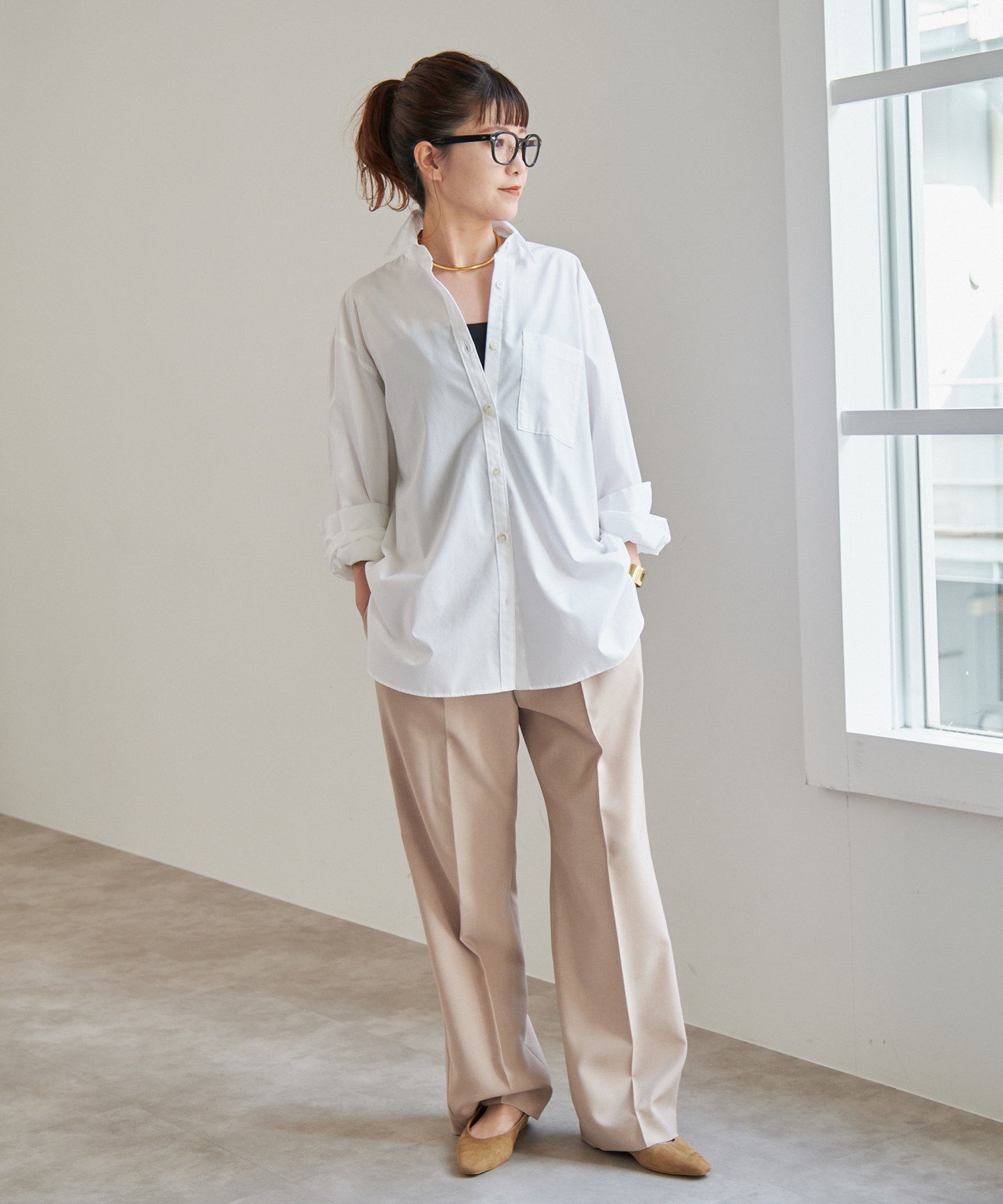 追加》Spick & Span ポインテッドバックストラップシューズ