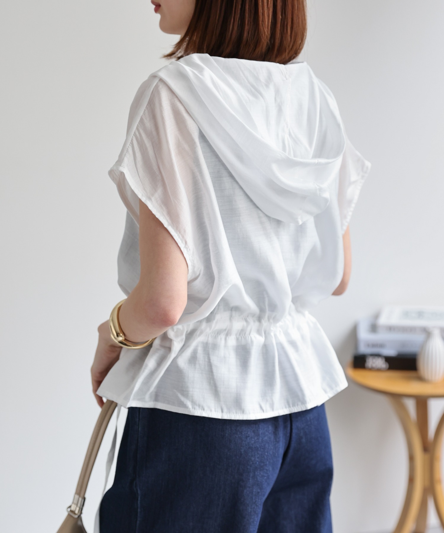 model：162cm 着用サイズ：F