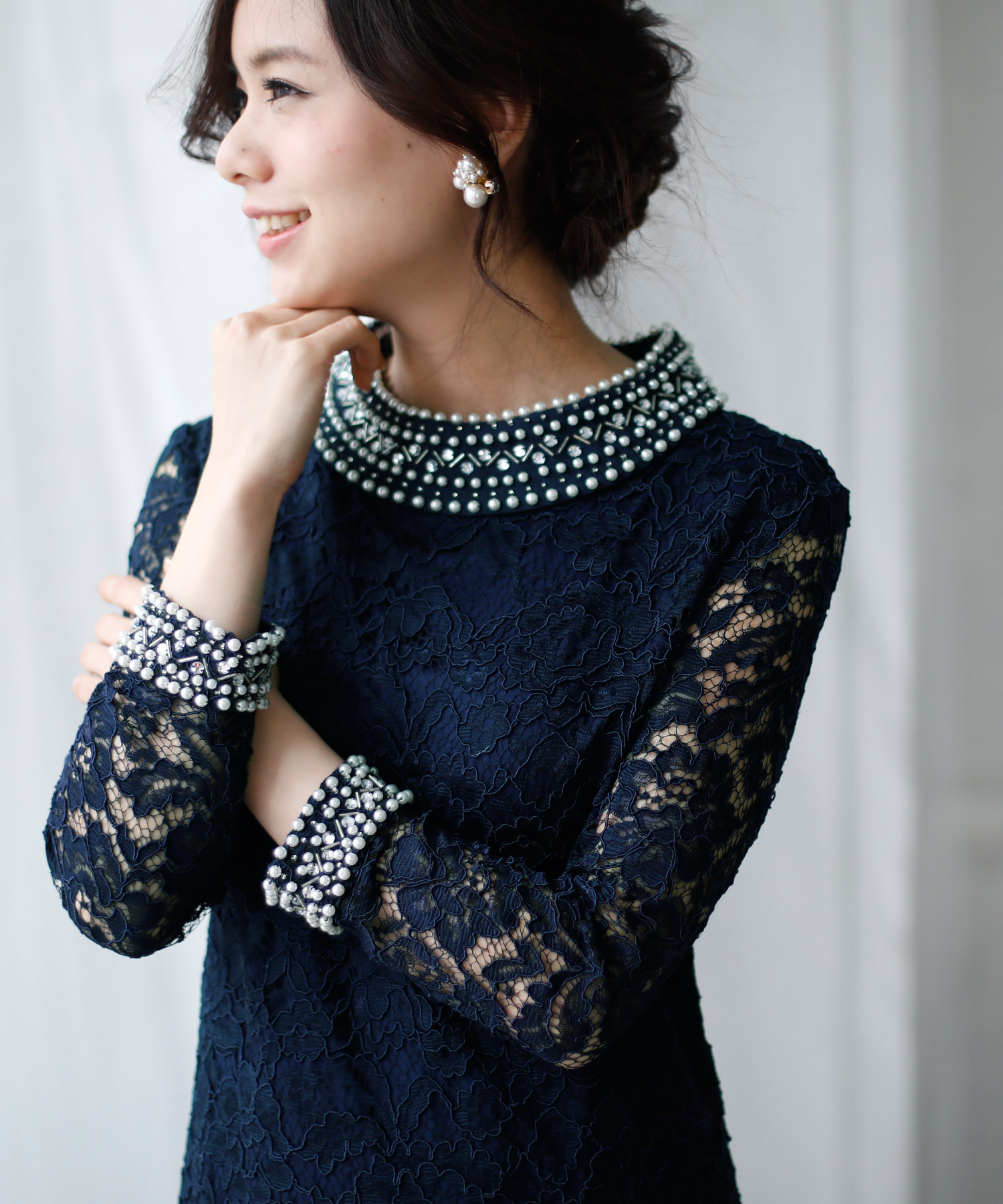 ビジュー クラシカル ロングスカート 人気の製品 結婚式ワンピース 謝恩会 セレモニー大きいサイズ対応フォーマルパーティードレス 二次会