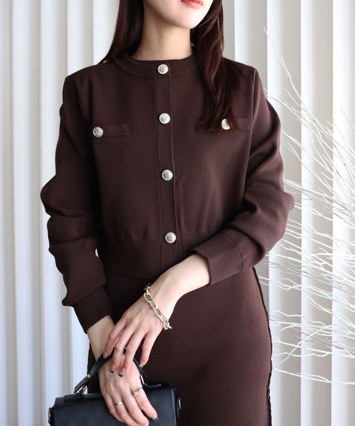 model：164cm. 着用サイズ：FREE