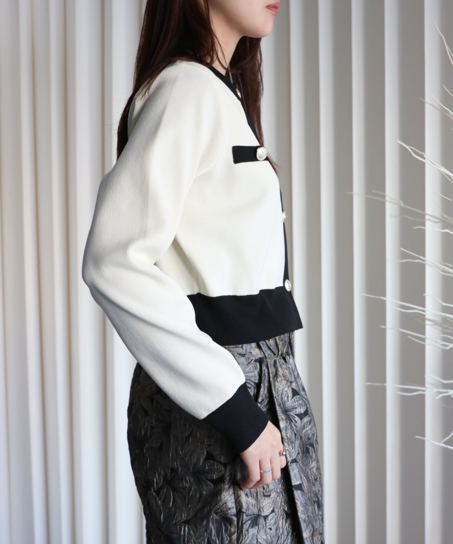 model：164cm. 着用サイズ：FREE