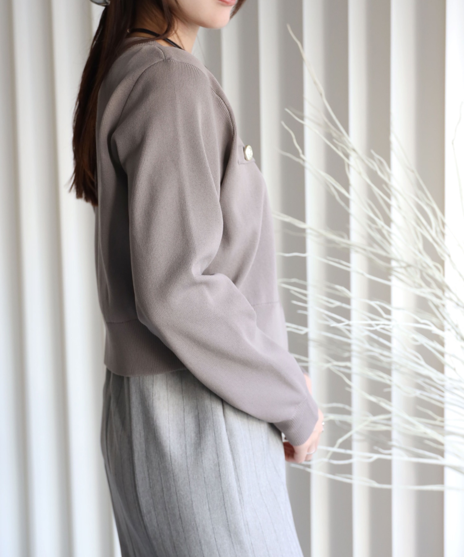model：164cm. 着用サイズ：FREE