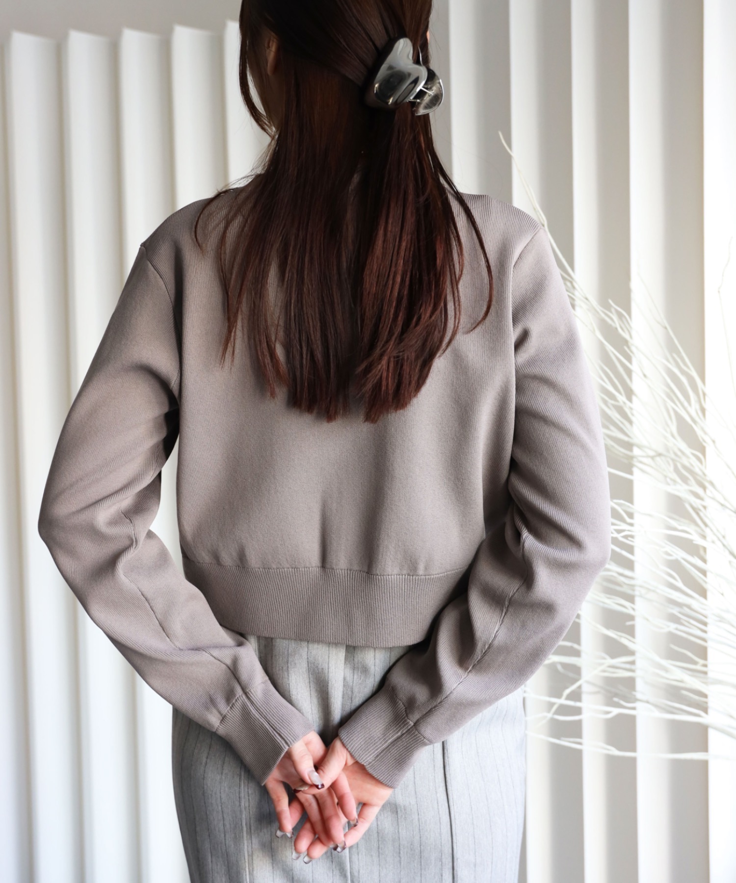 model：164cm. 着用サイズ：FREE
