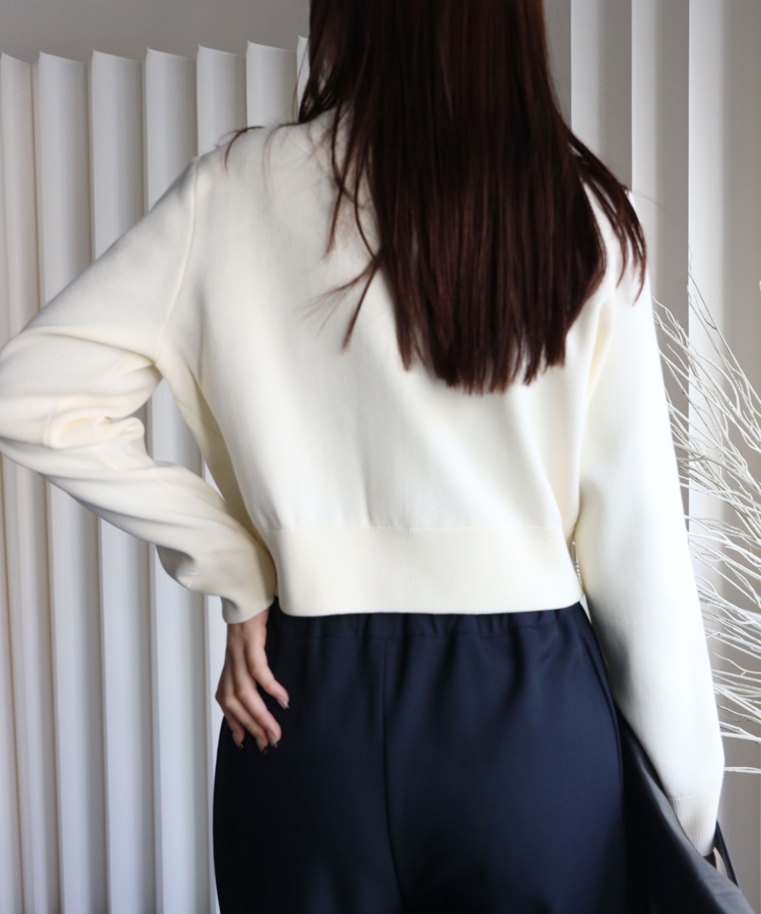 model：164cm. 着用サイズ：FREE