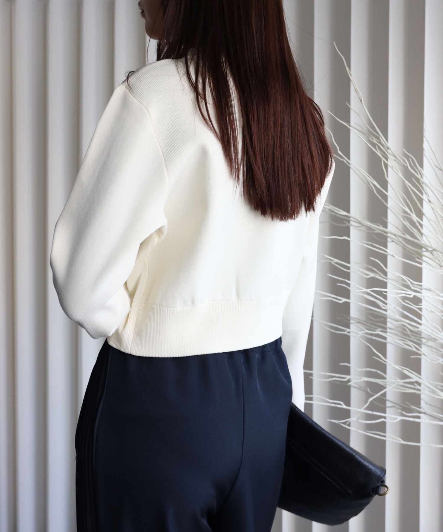 model：164cm. 着用サイズ：FREE