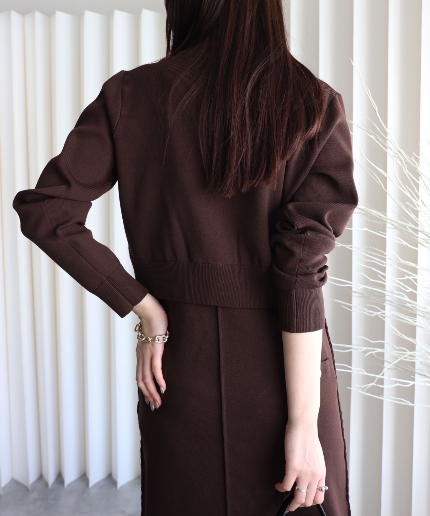 model：164cm. 着用サイズ：FREE