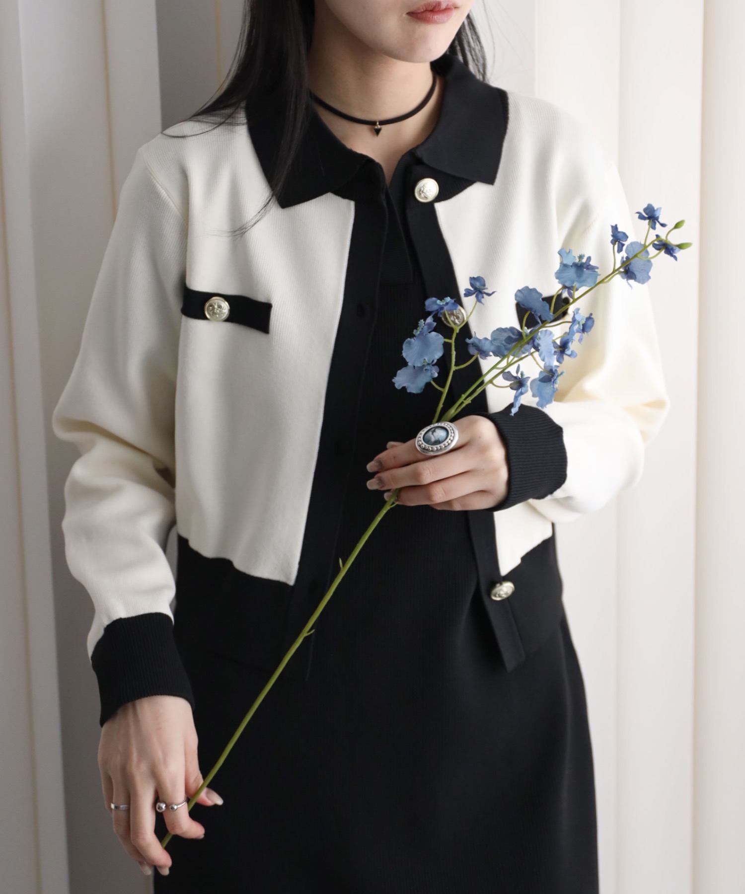 model：164cm. 着用サイズ：FREE