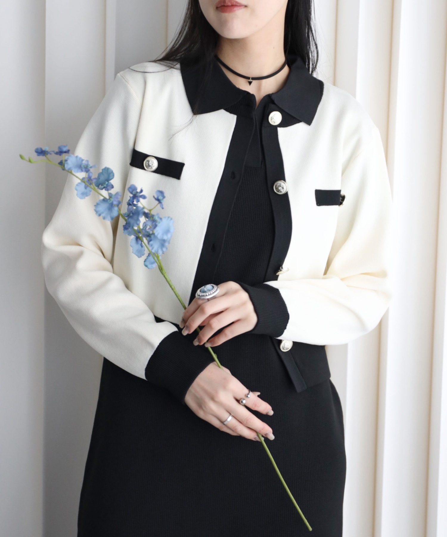 model：164cm. 着用サイズ：FREE