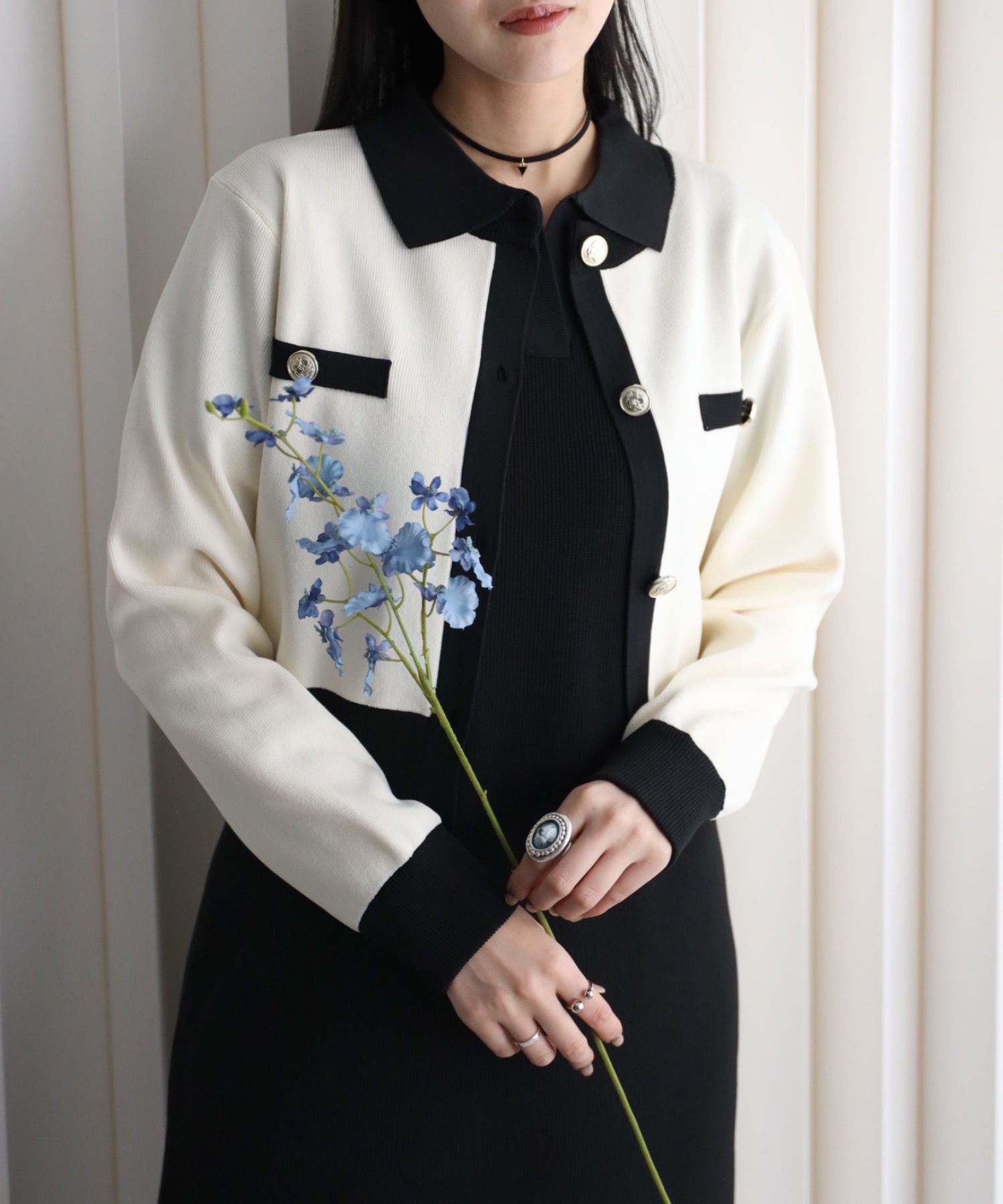 model：164cm. 着用サイズ：FREE