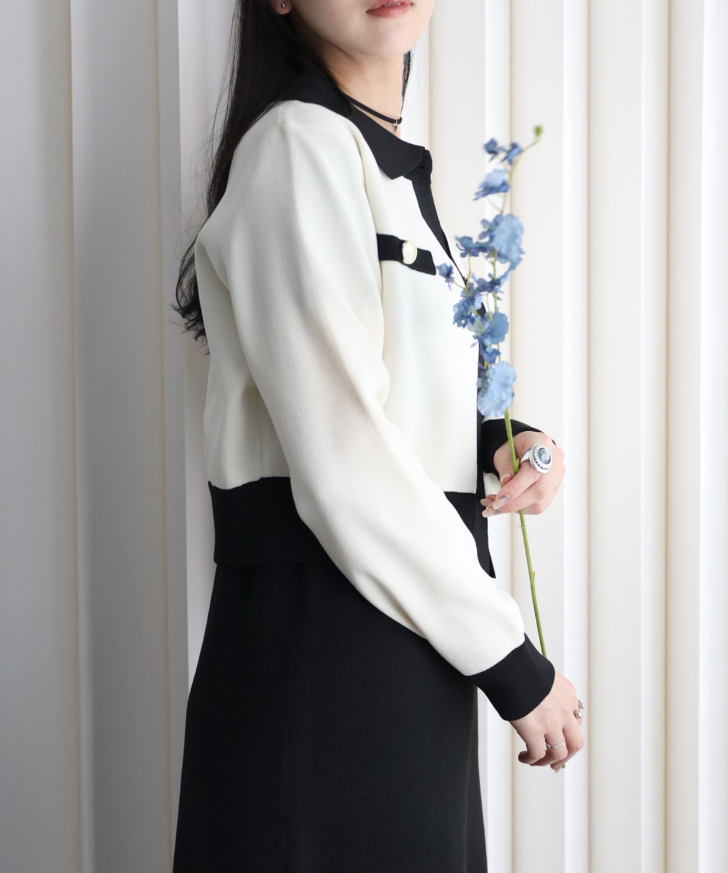 model：164cm. 着用サイズ：FREE