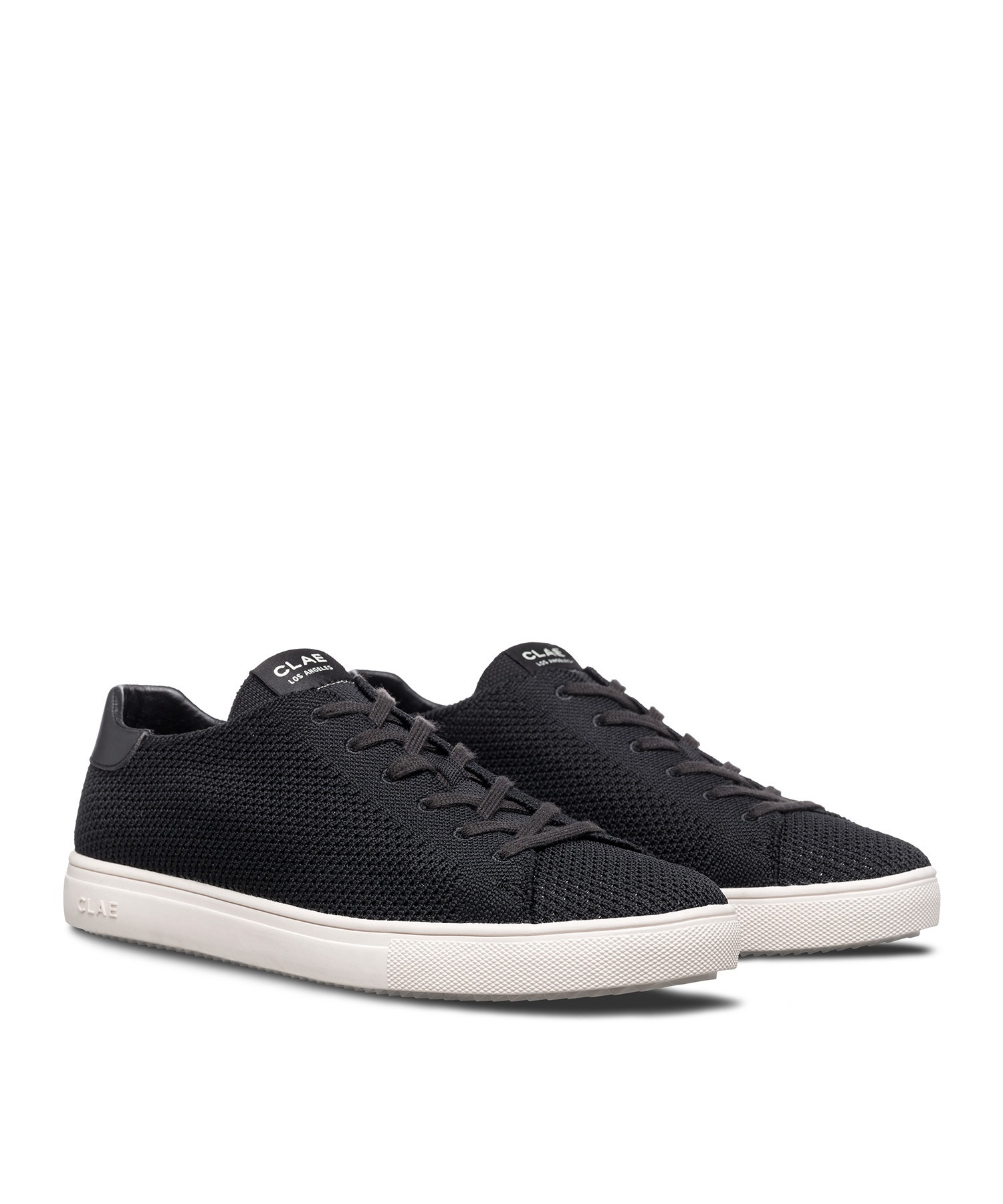 clae bradley knit white
