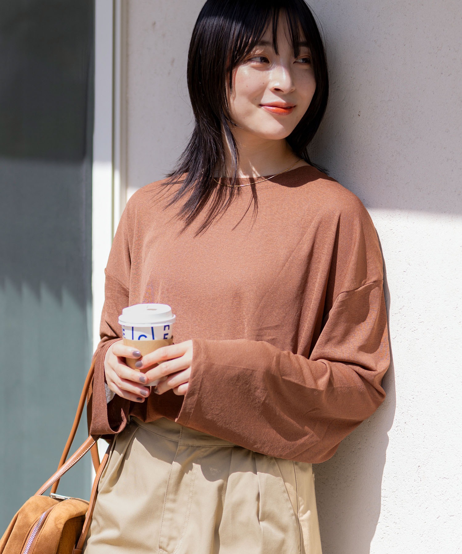 マルチファンクショナル スラブシアーロングスリーブTシャツ【THE