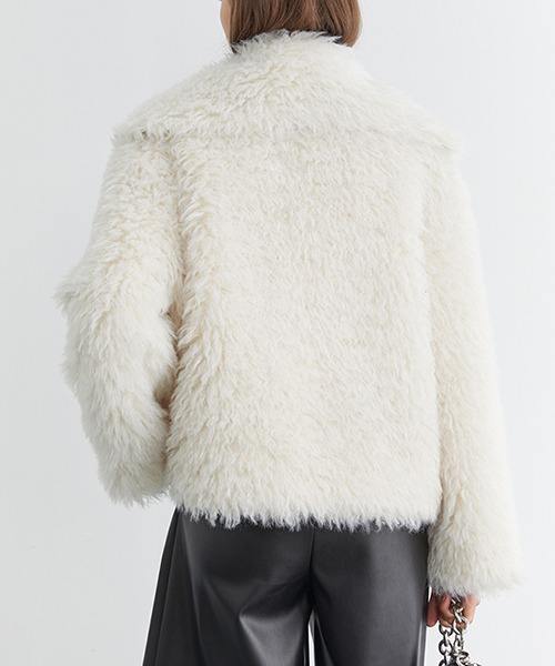 Fanostudios Winter faux fur lapel Jacket-