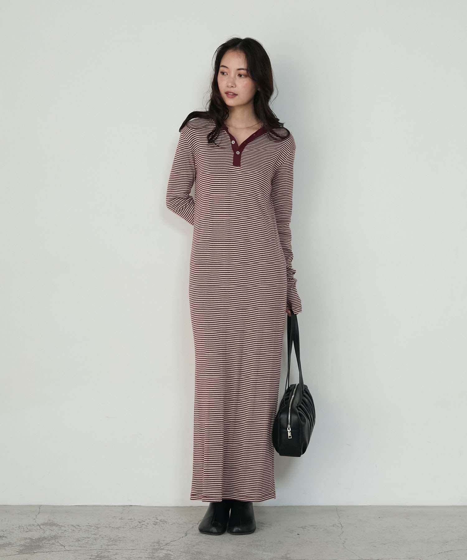 アンドレスドワンピース シックアンドシンカチオンツイルワンピース | ADORE（アドーア
