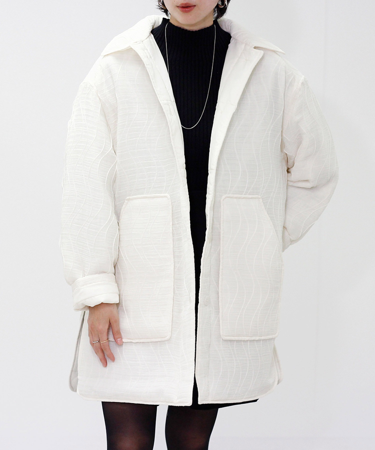 Model：H163　着用サイズ：FREE